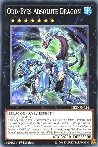 Odd-Eyes Absolute Dragon (LEDD-ENC34) [Legendary Dragon Decks]