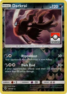 Darkrai - 87/147 (Pokemon League) (087/147) [League & Championship Cards]
