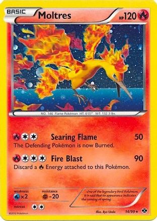 Moltres 014/99  - Holofoil Blister Exclusives - Promo