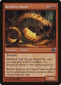 Reckless Wurm (120) [Planar Chaos]