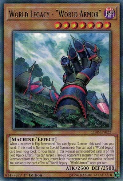 World Legacy - "World Armor" (CIBR-EN022) [Circuit Break]