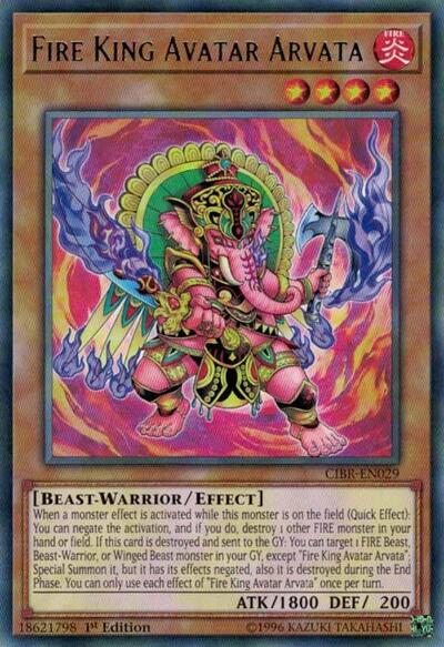 Fire King Avatar Arvata (CIBR-EN029) [Circuit Break]