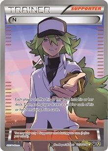 N (Supporter) - 105a/124 (105a/124) [Alternate Art Promos]