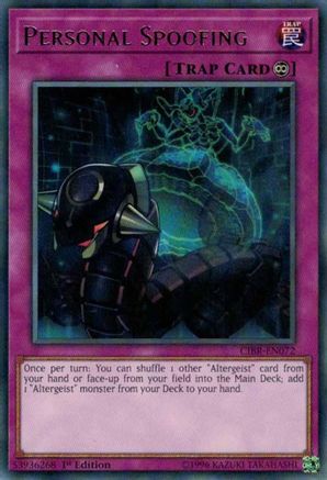 Personal Spoofing (CIBR-EN072) - Circuit Break 1st Edition