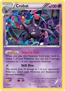 Crobat - 33/119 (Cosmos Holo) (033/119) [Miscellaneous Cards & Products]