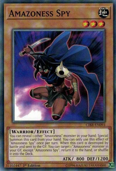 Amazoness Spy (CIBR-EN093) [Circuit Break]