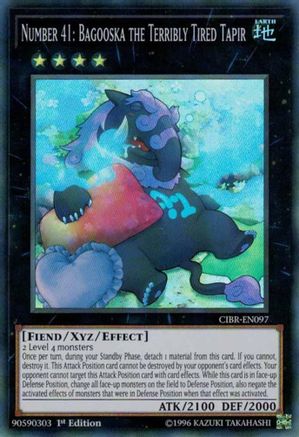 Number 41: Bagooska the Terribly Tired Tapir (CIBR-EN097) - Circuit Break Unlimited