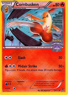 Combusken - 13/111 (Arena Cup Championships) (013/111) [League & Championship Cards]