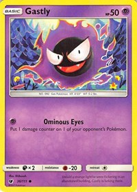 Gastly (36/111) [SM - Crimson Invasion]