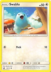 Swablu (79/111) [SM - Crimson Invasion]