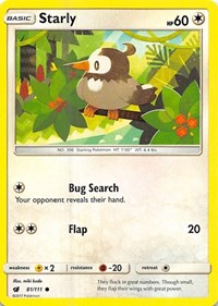 Starly (81/111) [SM - Crimson Invasion]
