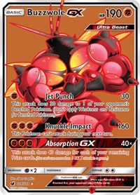 Buzzwole GX (Full Art) (104/111) [SM - Crimson Invasion]