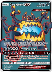 Guzzlord GX (Full Art) (105/111) [SM - Crimson Invasion]
