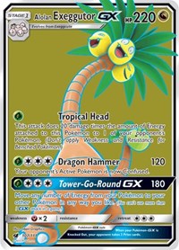 Alolan Exeggutor GX (Full Art) (107/111) [SM - Crimson Invasion]