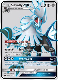 Silvally GX (Full Art) (108/111) [SM - Crimson Invasion]