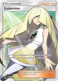 Lusamine (Full Art) (110/111) [SM - Crimson Invasion]