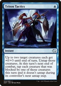 Triton Tactics (23) [Duel Decks: Merfolk vs. Goblins]