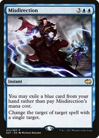 Misdirection (15) [Duel Decks: Merfolk vs. Goblins]