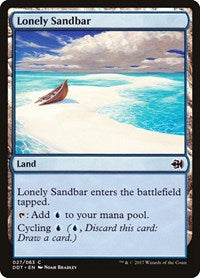 Lonely Sandbar (27) [Duel Decks: Merfolk vs. Goblins]