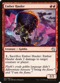 Ember Hauler (37) [Duel Decks: Merfolk vs. Goblins]