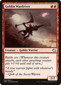 Goblin Wardriver (50) [Duel Decks: Merfolk vs. Goblins]