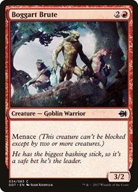 Boggart Brute (34) [Duel Decks: Merfolk vs. Goblins]