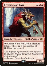 Krenko, Mob Boss (52) [Duel Decks: Merfolk vs. Goblins]