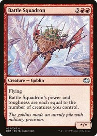 Battle Squadron (33) [Duel Decks: Merfolk vs. Goblins]
