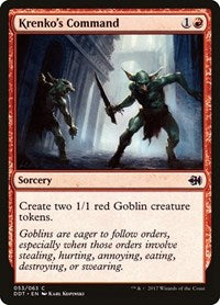 Krenko's Command (53) [Duel Decks: Merfolk vs. Goblins]