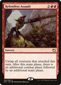 Relentless Assault (54) [Duel Decks: Merfolk vs. Goblins]