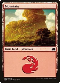 Mountain (060) (60) [Duel Decks: Merfolk vs. Goblins]