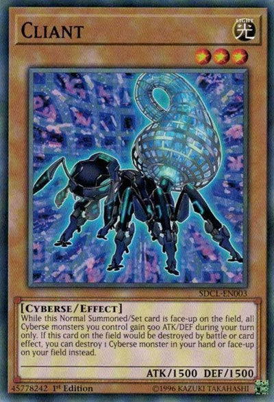 Cliant (SDCL-EN003) [Structure Deck: Cyberse Link]