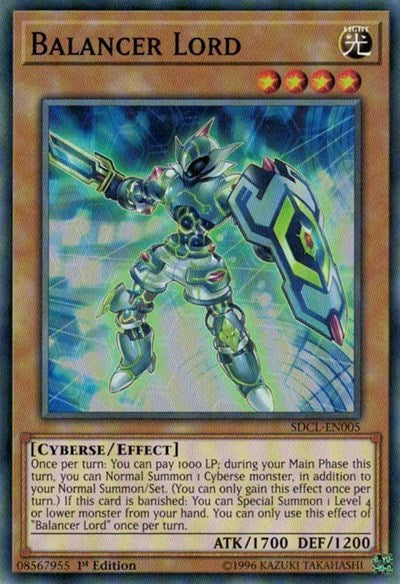 Balancer Lord (SDCL-EN005) [Structure Deck: Cyberse Link]