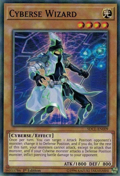Cyberse Wizard (SDCL-EN009) [Structure Deck: Cyberse Link]