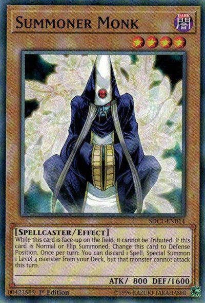 Summoner Monk (SDCL-EN014) [Structure Deck: Cyberse Link]