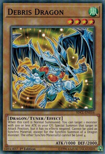 Debris Dragon (SDCL-EN016) [Structure Deck: Cyberse Link]