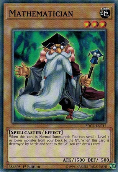 Mathematician (SDCL-EN017) [Structure Deck: Cyberse Link]
