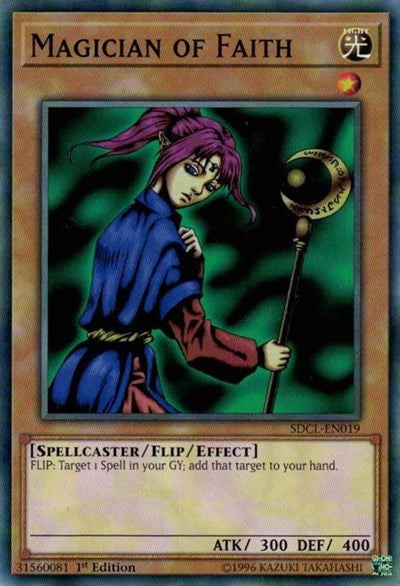 Magician of Faith (SDCL-EN019) [Structure Deck: Cyberse Link]