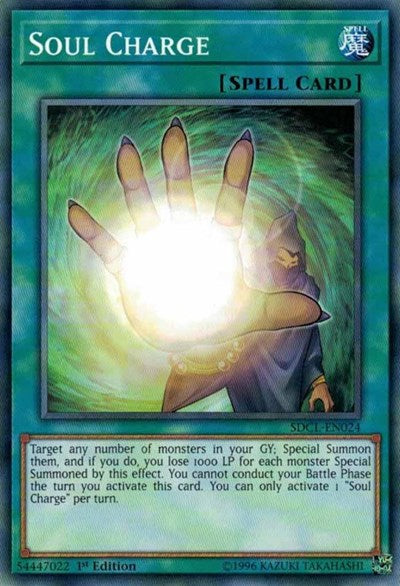 Soul Charge (SDCL-EN024) [Structure Deck: Cyberse Link]