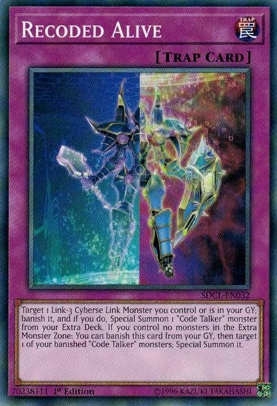 Recoded Alive (SDCL-EN032) [Structure Deck: Cyberse Link]