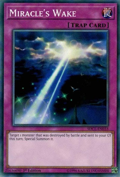 Miracle's Wake (SDCL-EN033) [Structure Deck: Cyberse Link]