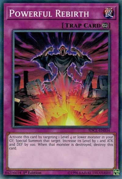 Powerful Rebirth (SDCL-EN034) [Structure Deck: Cyberse Link]