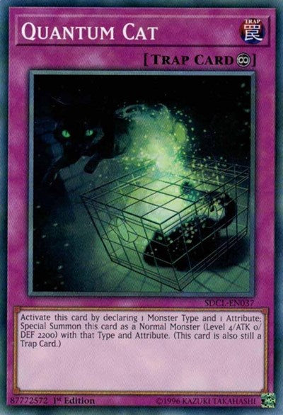 Quantum Cat (SDCL-EN037) [Structure Deck: Cyberse Link]