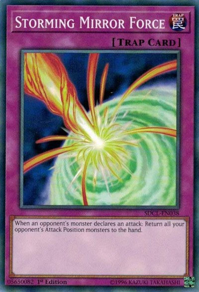Storming Mirror Force (SDCL-EN038) [Structure Deck: Cyberse Link]