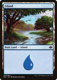Island (030) (30) [Duel Decks: Merfolk vs. Goblins]