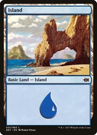 Island (031) (31) [Duel Decks: Merfolk vs. Goblins]