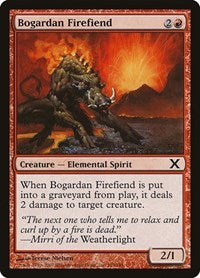 Bogardan Firefiend (193) [10th Edition]