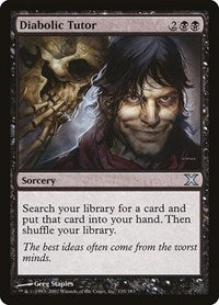 Diabolic Tutor (135) [10th Edition]