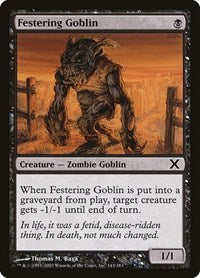 Festering Goblin (143) [10th Edition]