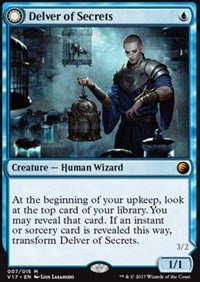 Delver of Secrets (7) [From the Vault: Transform]